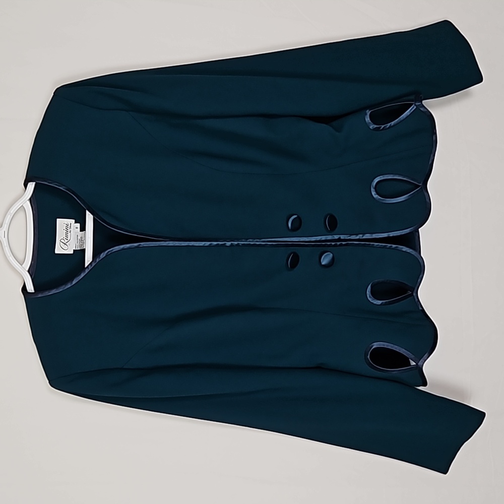 Vintage Rimini by Shaw Emerald Green Blazer